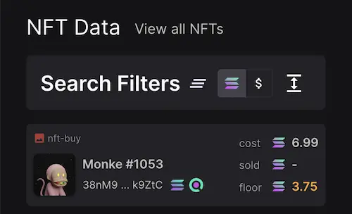 NFT Spreadsheet